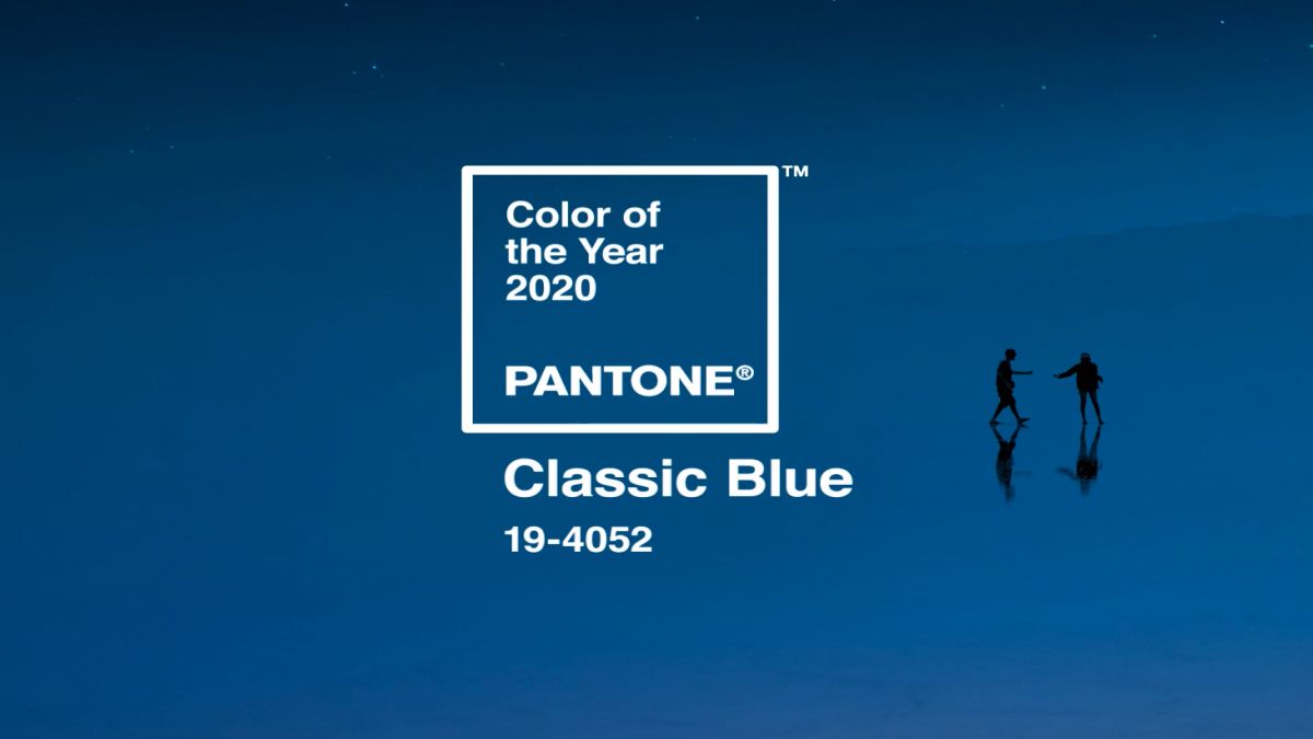 Синій колір 2020 року від Пантон